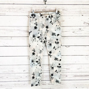 Anthropologie Elizabeth & James TEXTILE Floral Jeans